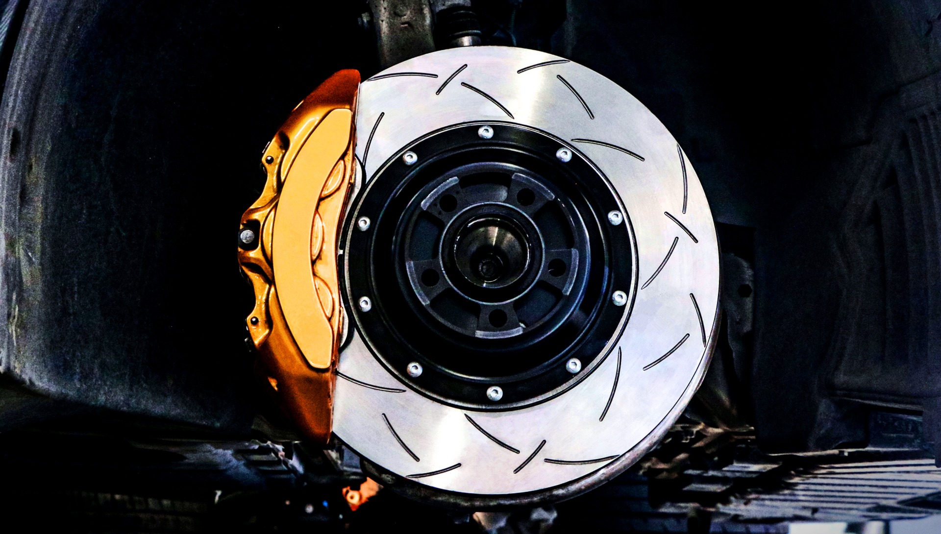 New type of aluminum alloy brake disc